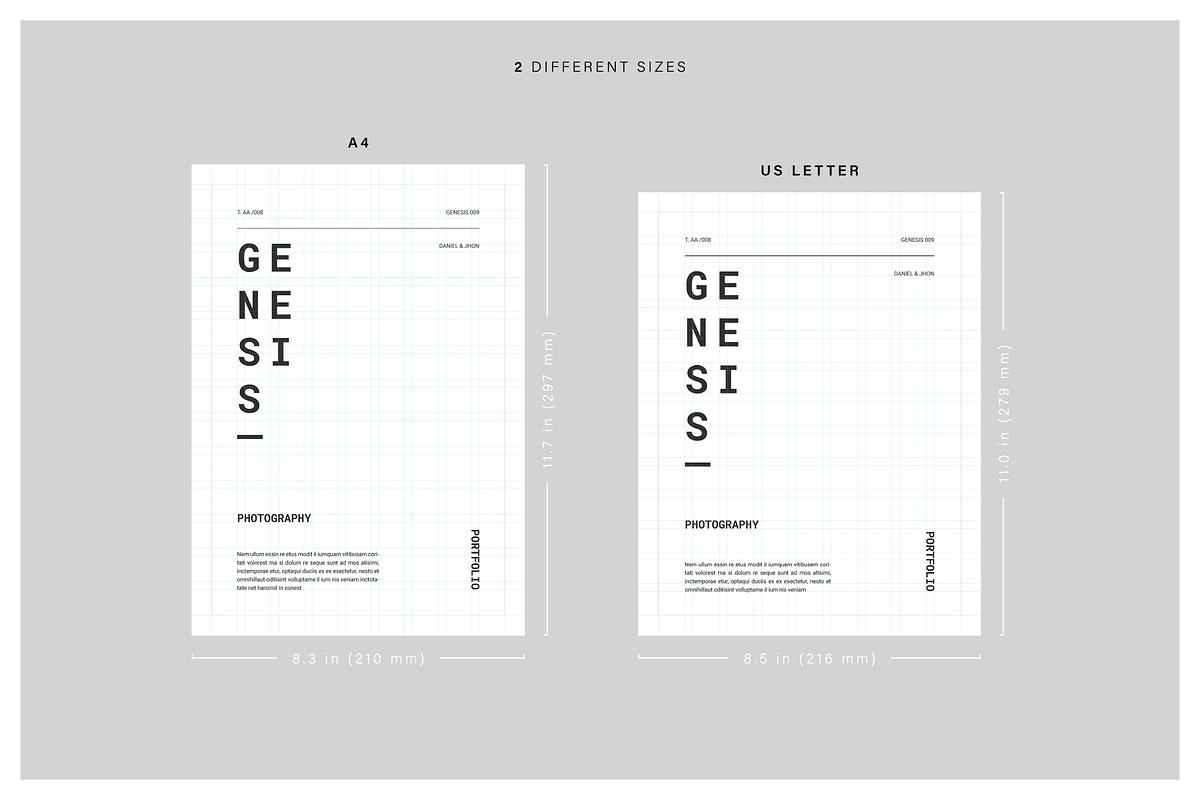 GENESIS Creative Portfolio, a Magazine Template by Arif Tri Ananta (Photo 6 of 14)