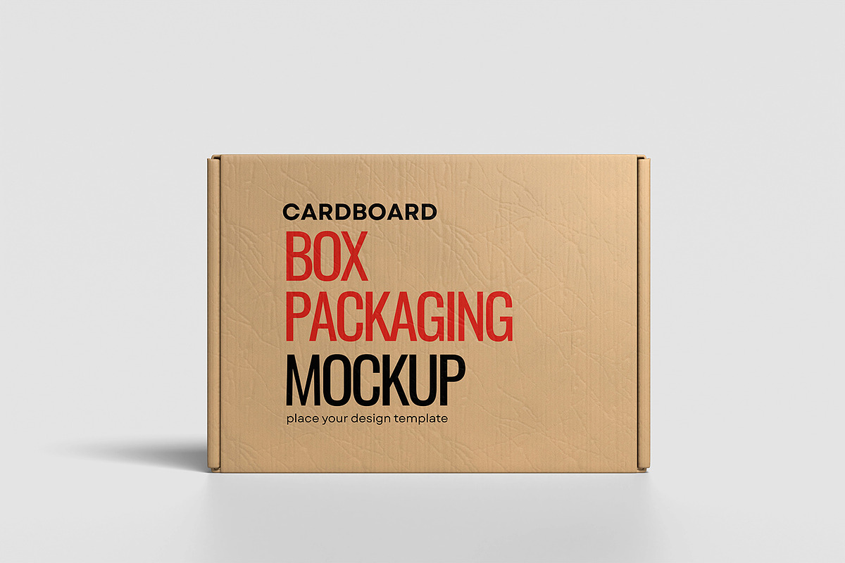 Box Packaging Mockup, a Packaging Mockup by Graphicell (Photo 2 of 5)