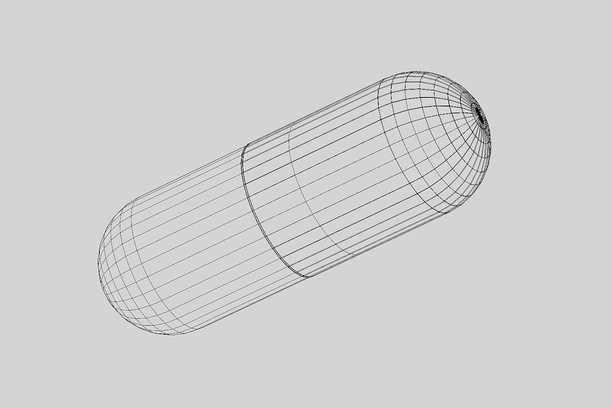 Capsule pill, an Object 3D Model by fahad121 (Photo 8 of 8)