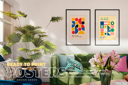 Abstract Geometric Posters