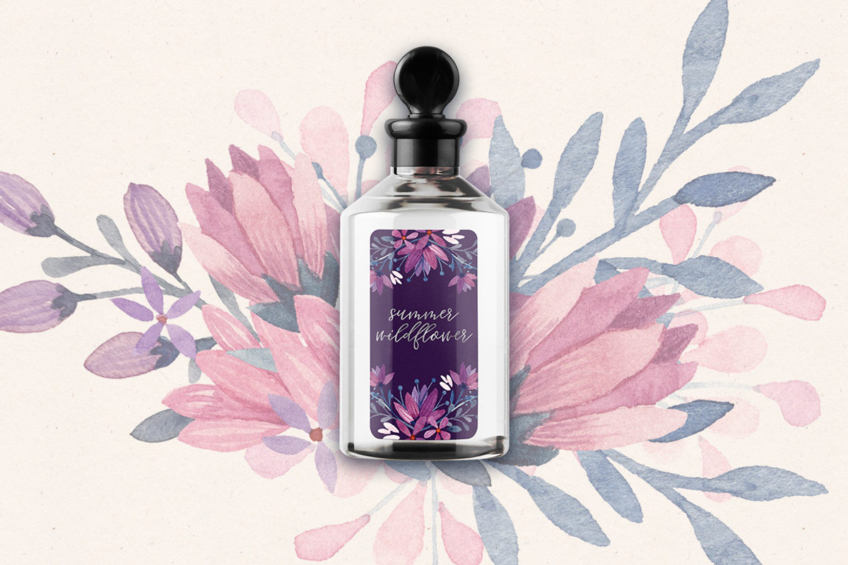 Watercolor Leaves and Florals Kit, a Texture Illustration by Every Tuesday (Photo 7 of 8)