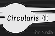 Circularis Alt Thin /+free italic/, a Sans Serif Font by JAF 34 (Thumbnail 1 of 7)