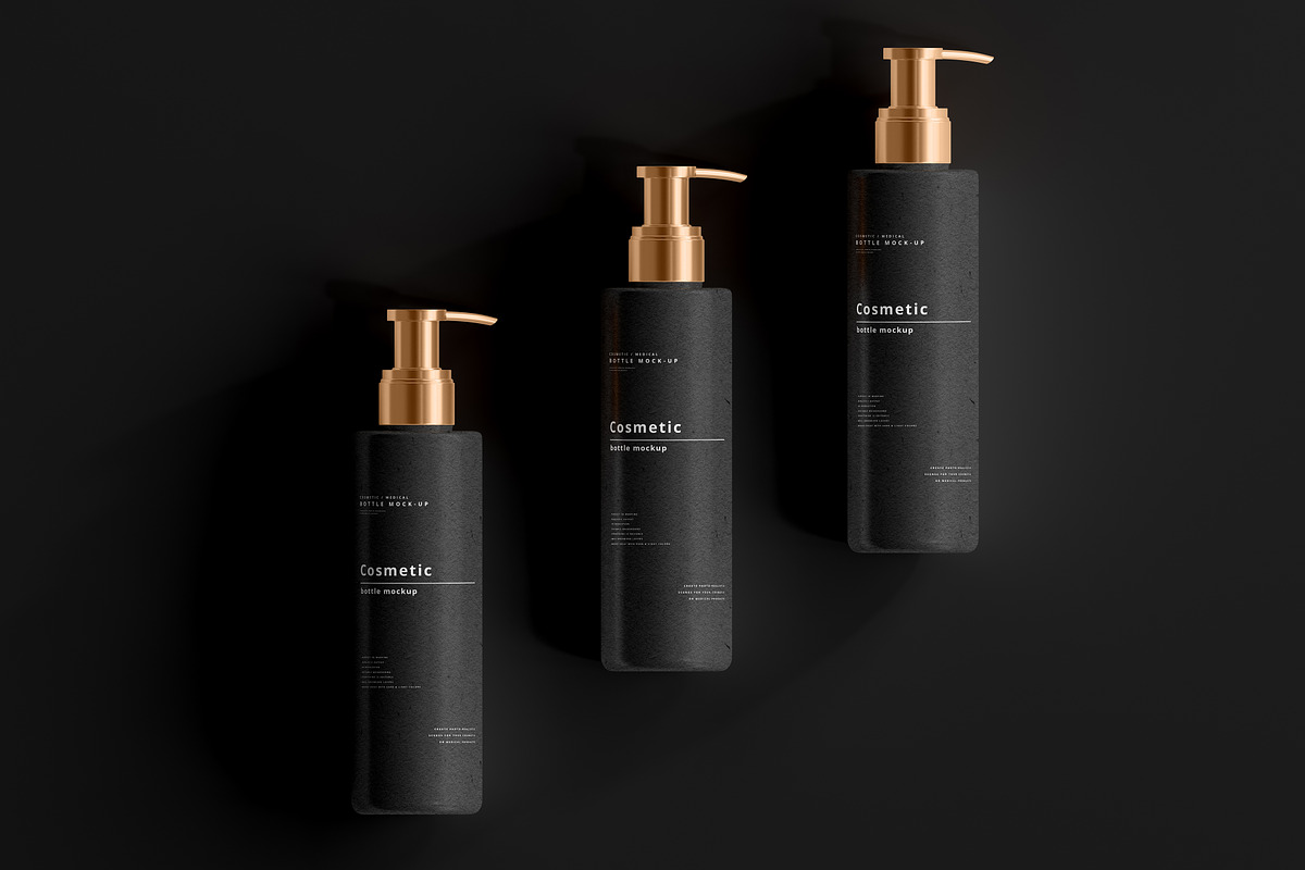 Dark Cosmetic Branding Mockups, a Cups & Container Mockup by pmvch (Photo 73 of 86)