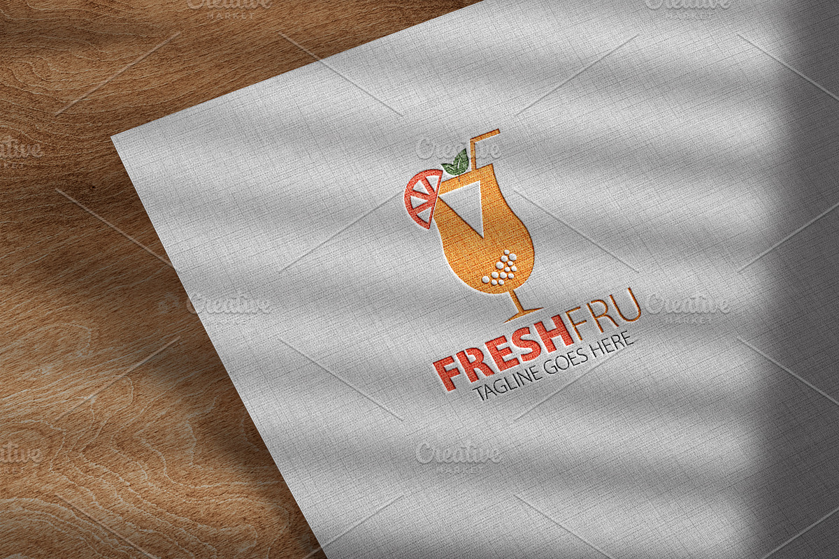 Fresh Fruit Logo, a Branding & Logo Template by Josuf Media (Photo 3 of 3)