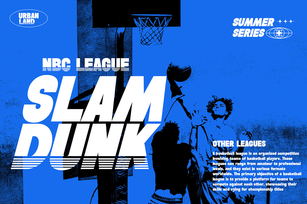 Urban Land - Funky Bold Font, a Sans Serif Font by Salamahtype (Photo 4 of 8)