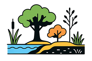 Colorful vector illustration of a, an Illustration by ZinetroN