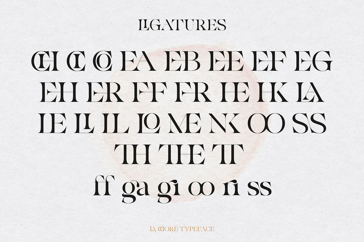 La Chore | Modern Elegant Serif, a Serif Font by Krismagraph (Photo 6 of 12)
