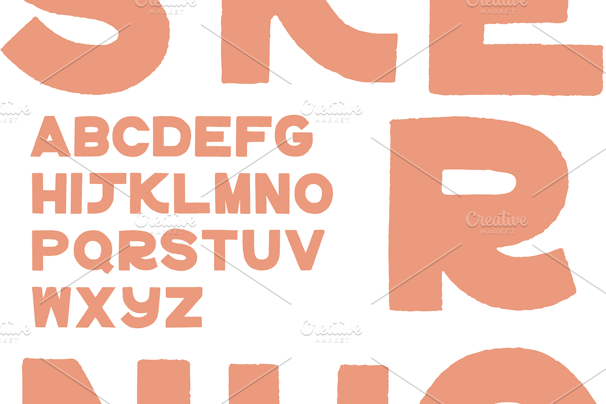 MAMA Typeface, a Sans Serif Font by Mere Hunter (Photo 4 of 7)