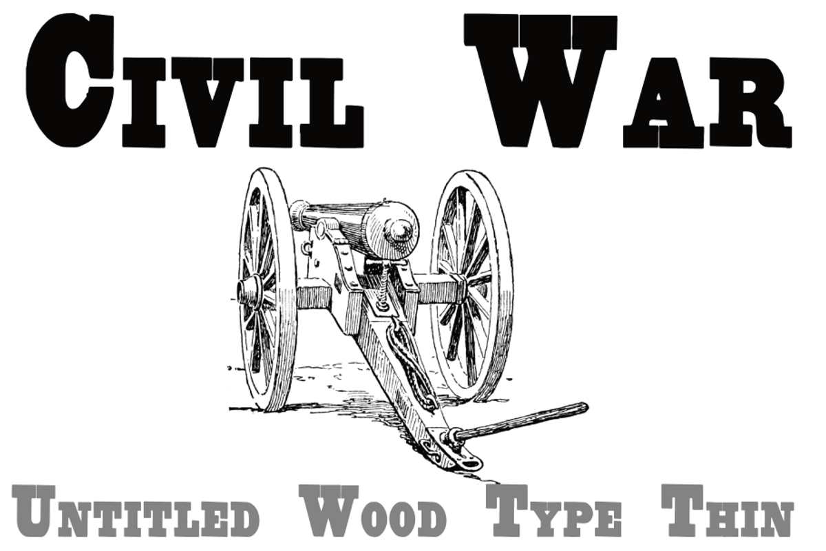 Untitled Wood Type FAMILY PACK, a Serif Font by Intellecta Design (Photo 3 of 7)