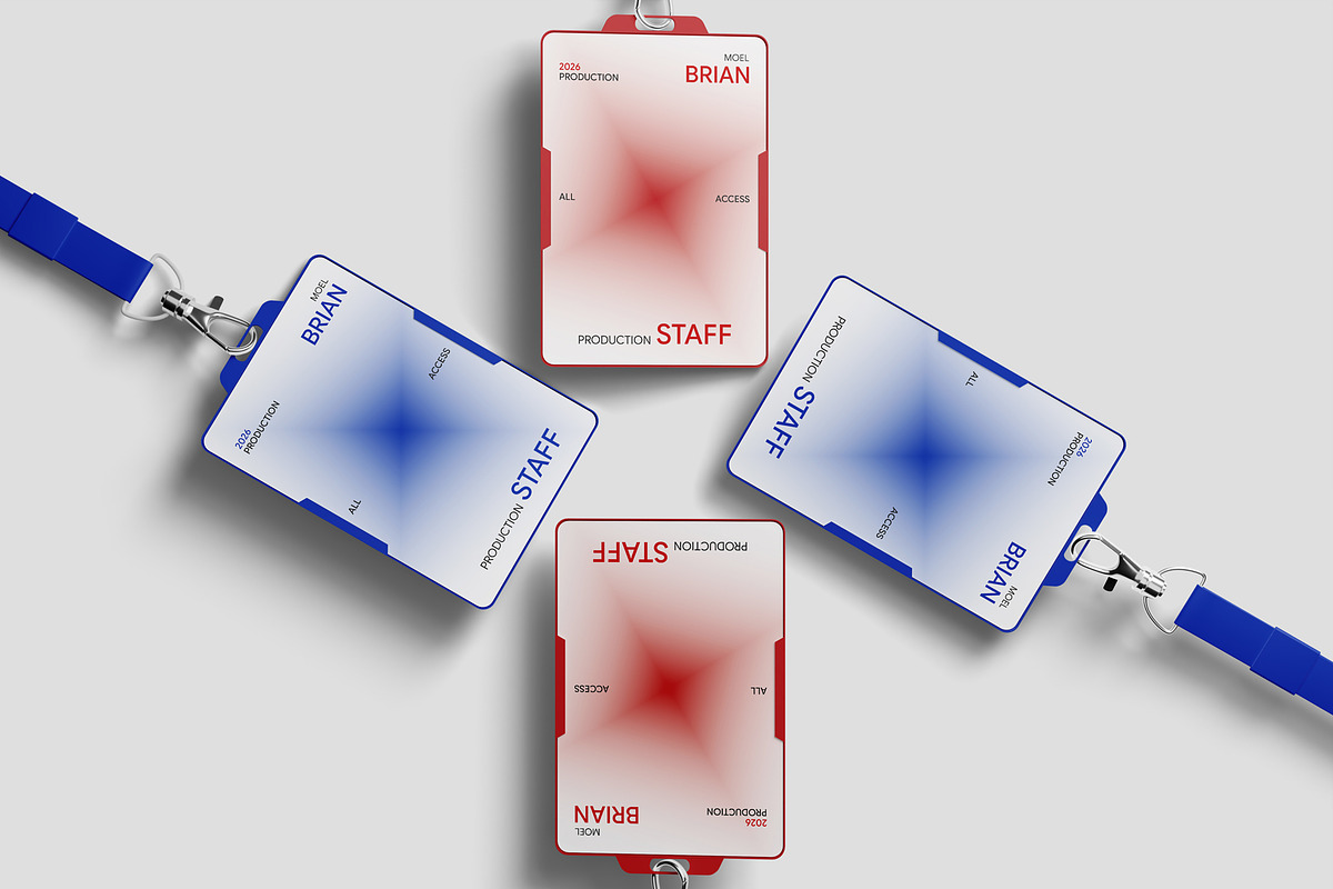 Id Card Mockup, an Advertising Mockup by scribrostudio (Photo 10 of 10)