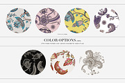 Persian Azure Traditional Patterns, a Pattern Graphic by LEAFure (Thumbnail 3 of 12)