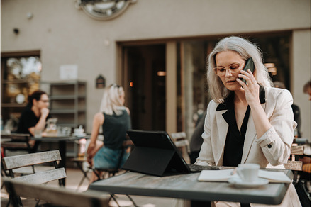 Portrait of beautiful female manager, a Person Photo by HalfPoint