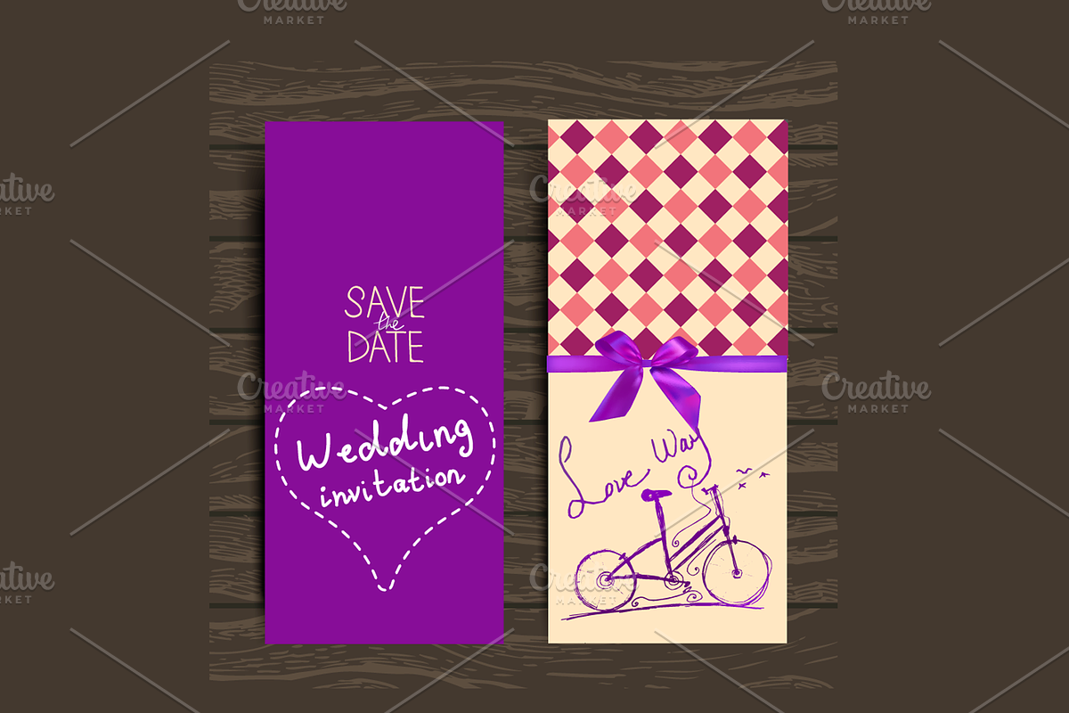 Elegant Wedding Cards suits, an Invitation Template by mollyli.ai (Photo 2 of 5)