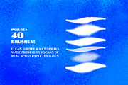 Sprayed Paint Procreate Brushes, a Brush Add-On by Tim Hankins Design (Thumbnail 3 of 5)