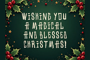 Merry Christmas TTF Font, a Handwritten Font by SketchArtStudio (Thumbnail 3 of 4)