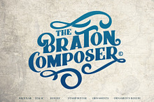 Braton Composer Typeface