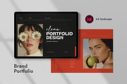 Brand Portfolio Template, a Brochure Template by slidestock55 (Thumbnail 2 of 8)
