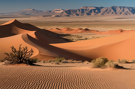 Desert landscape photograph, a Nature Photo by ComfortQ
