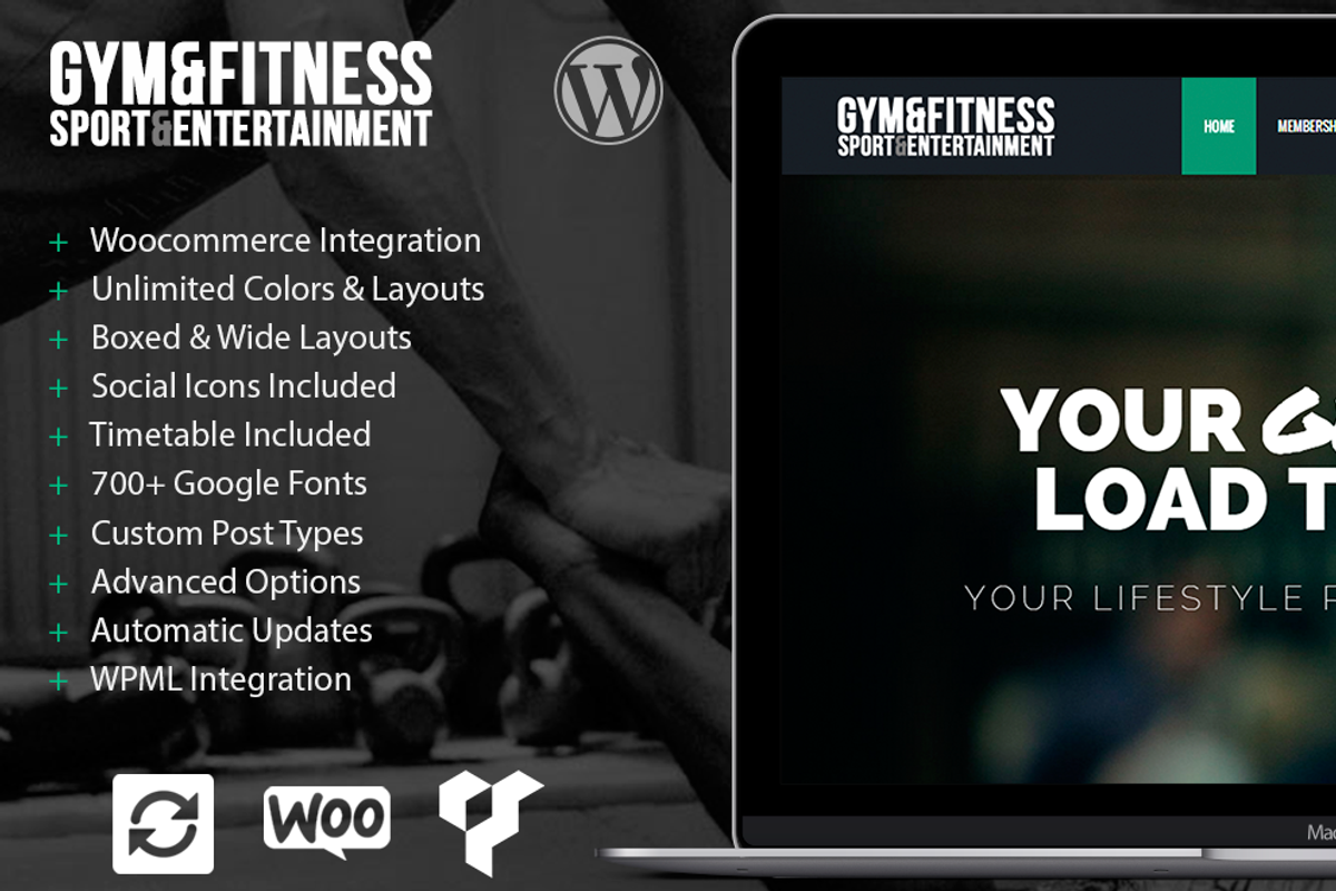 Gym & Fitness WordPress Theme, a WordPress Template by Visualmodo (Photo 10 of 25)