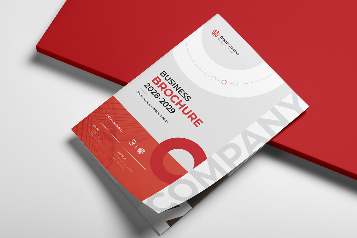 Business Brochure Cover Template, a Brochure Template by Spark_Creative (Photo 16 of 17)