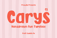 CS Carys – Playful Display Font