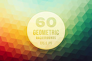 60 Geometric vector backgrounds, a Pattern Graphic by yurlick (Thumbnail 1 of 5)