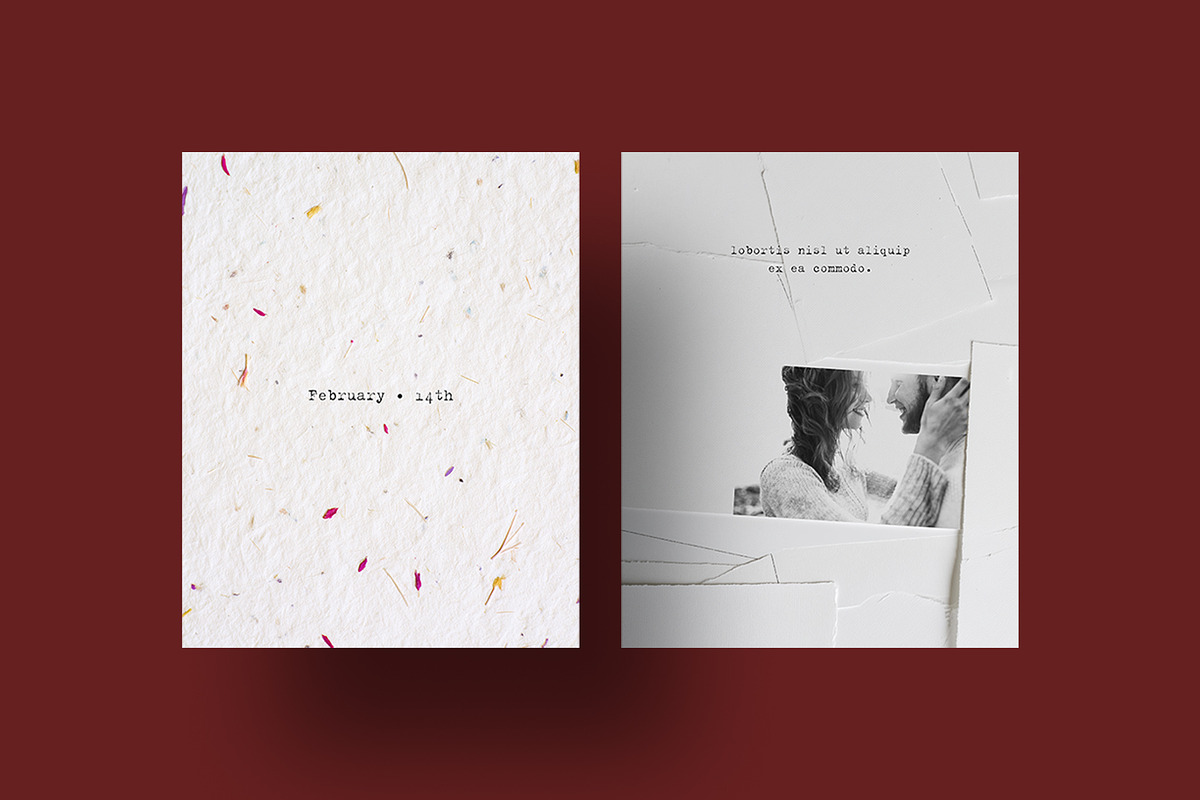 Valentine Social Media Posts, a Social Media Template by Filip Studio (Photo 5 of 8)