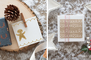 Gingerbread Graphics Set