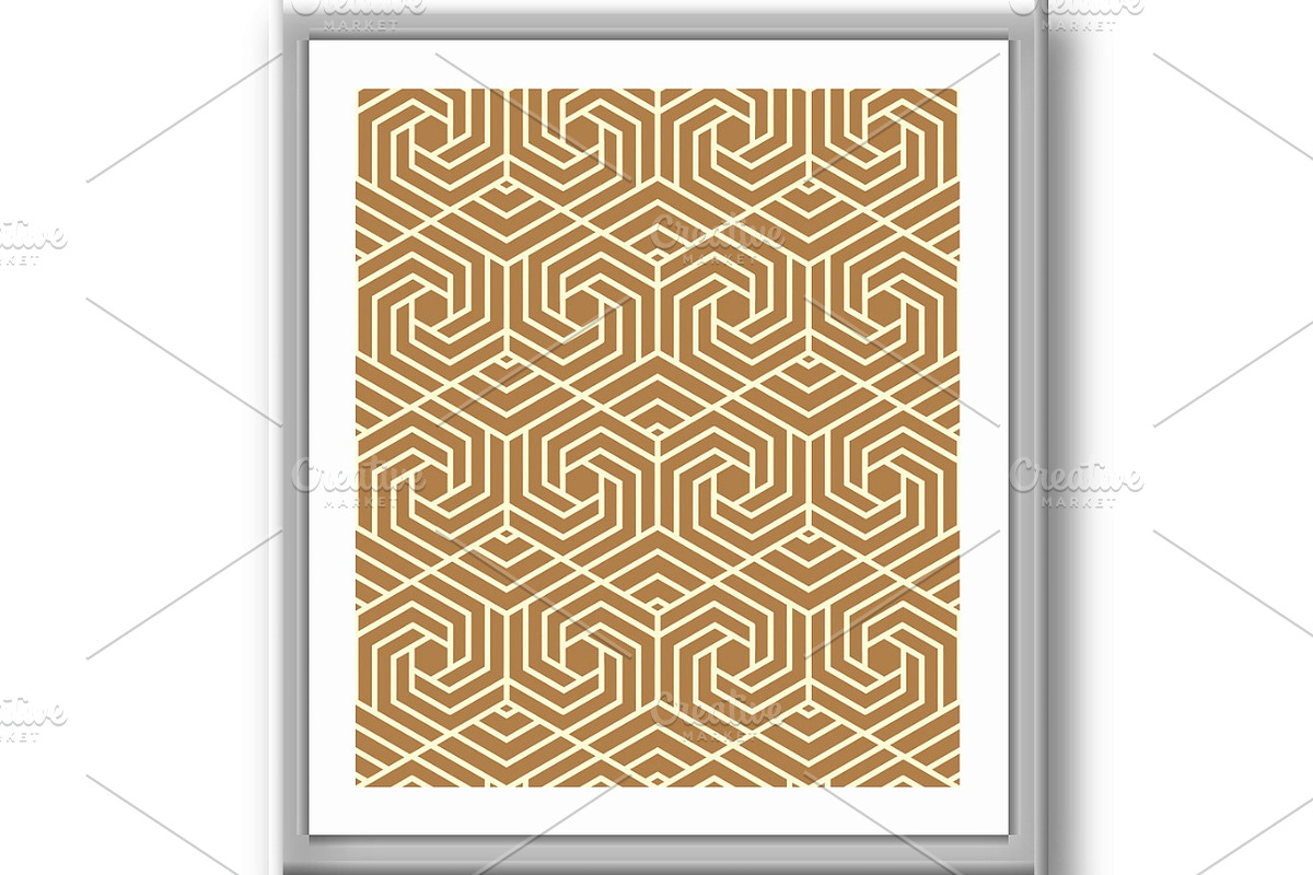 Abstract geometric pattern, a Pattern Graphic by RODINA (Photo 3 of 3)