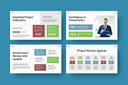 Project Management Review, a Presentation Template by FIBRINOSÄ (Thumbnail 4 of 7)