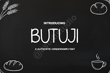 Butuji Typeface: Elegant Serif for L