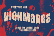 Ghost Ticket a Cartoon Horror Font, a Handwritten Font by Rasiorise Studio (Thumbnail 5 of 12)
