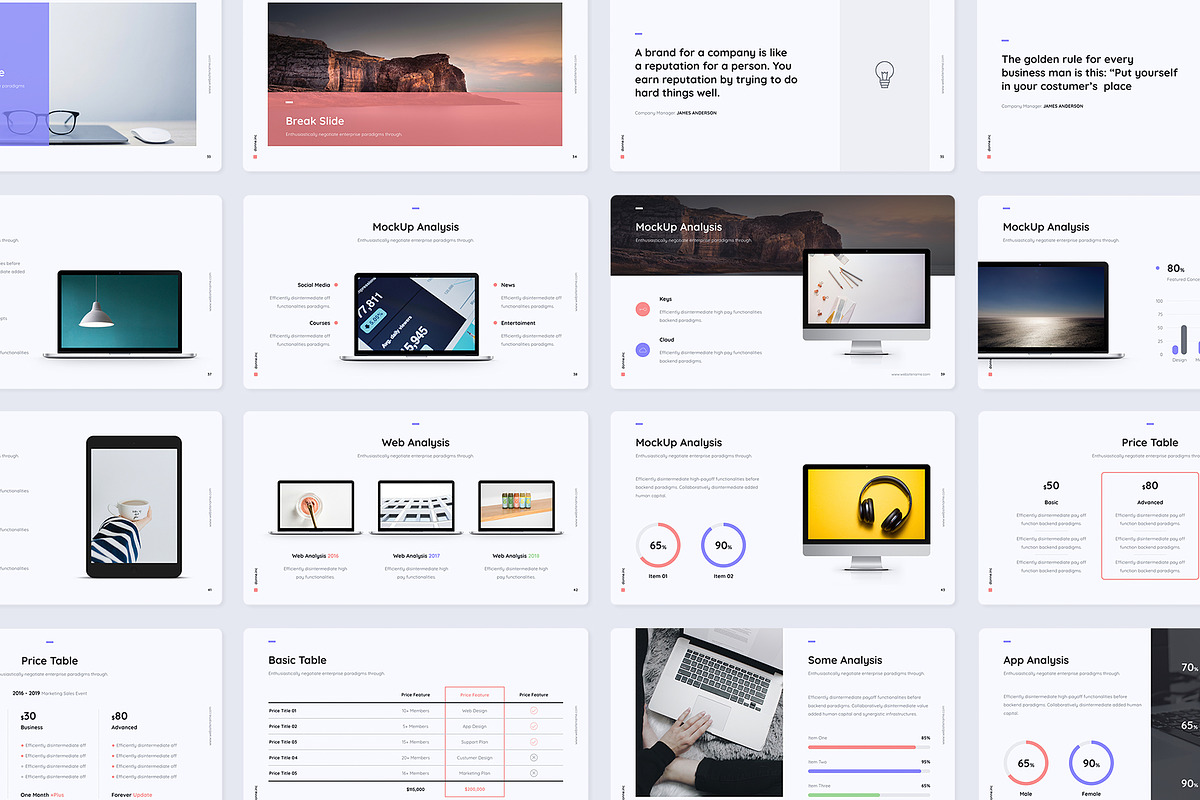 Donne - Creative Template, a Presentation Template by UDEA Store (Photo 10 of 14)