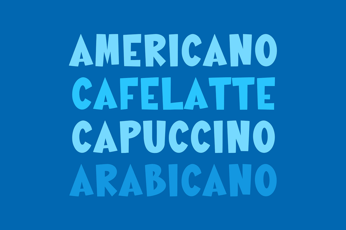 Hey Luno Fun Cartoon Font, a Sans Serif Font by Maulana Creative (Photo 5 of 7)
