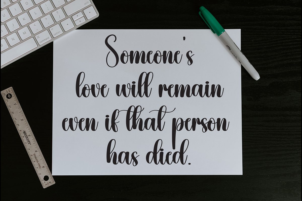 Lonelyday | Script Font, a Handwritten Font by Scratchones (Photo 5 of 8)