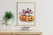 Pumpkin Cherries Halloween Png, a Graphic by Libby Wishes (Thumbnail 6 of 6)