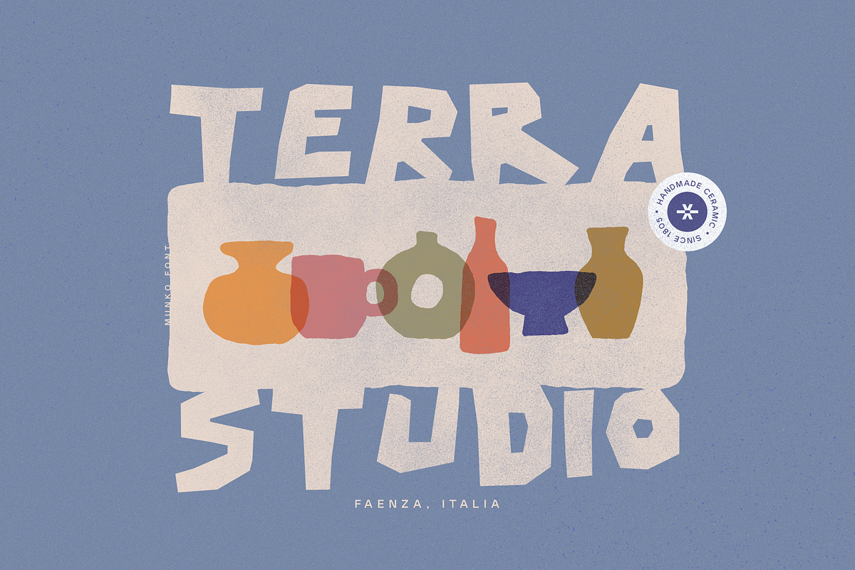 Munko, a Sans Serif Font by vuuuds (Photo 9 of 9)