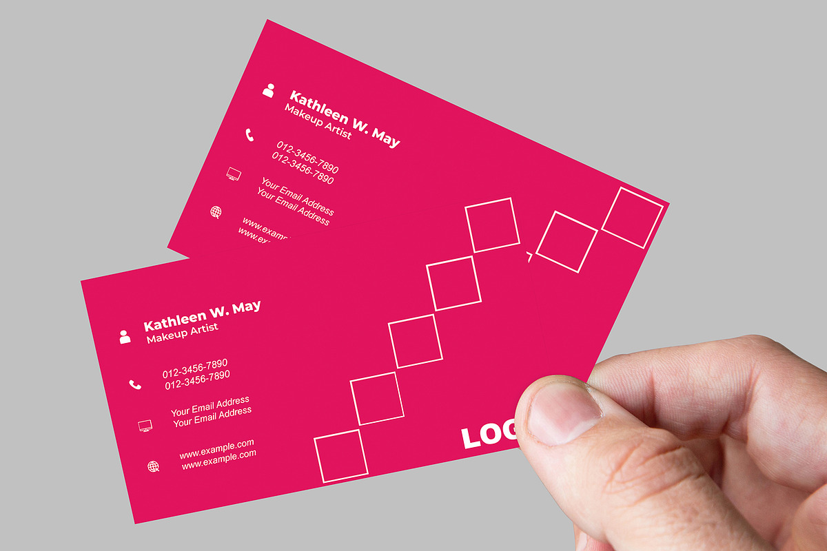 Modern Corporate Card Template preview 3