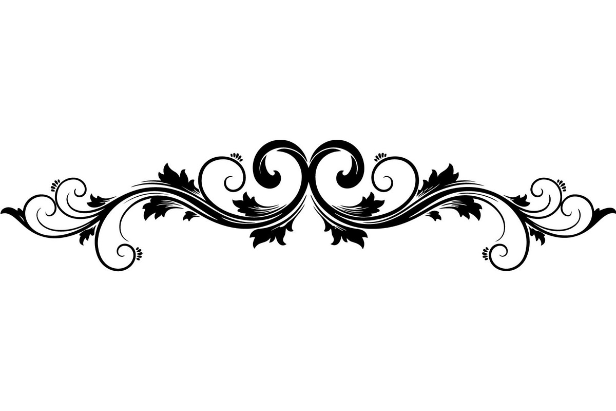 Vintage Scrollwork Divider Designs, an Object Graphic by Designer_Momina (Photo 4 of 5)