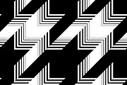 10 houndstooth patterns, a Pattern Graphic by tkdesign (Thumbnail 2 of 11)