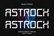 Astroch - Sans Futuristic Font, a Sans Serif Font by AQR Studio (Thumbnail 1 of 8)
