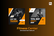 Fitness Center Instagram Post, a Social Media Template by CavenArt (Thumbnail 2 of 5)