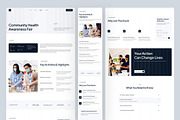 Non-Profit Charity Website UI Figma, an UI Kit Template by peterdraw (Thumbnail 5 of 7)