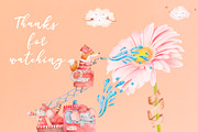 Little Heroes Cute watercolor animal, an Animal Illustration by Ann Art Houze (Thumbnail 9 of 9)