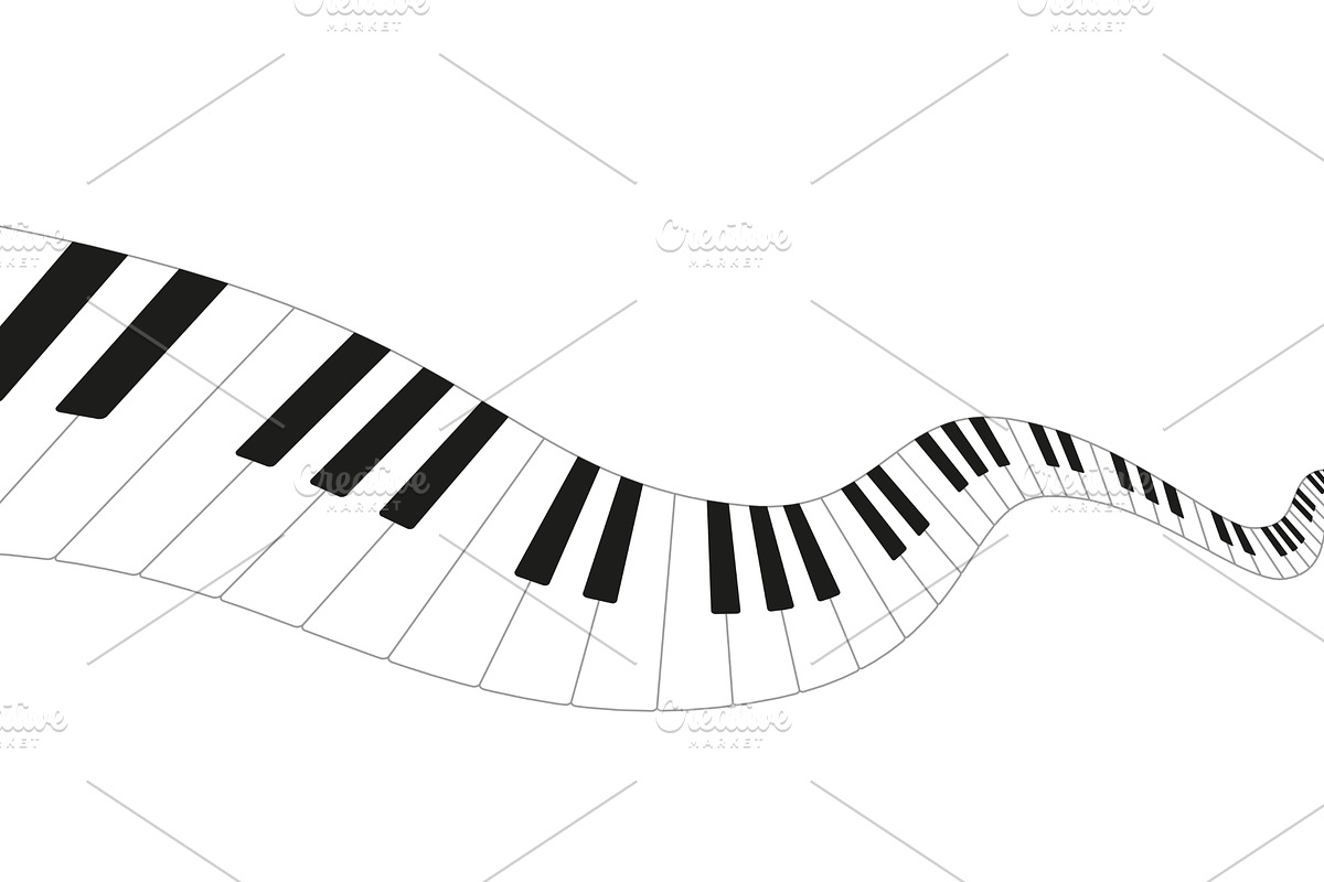 Musical journey through a flowing, an Illustration by Woters little shop