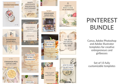 15 DIY Canva Pinterest Templates