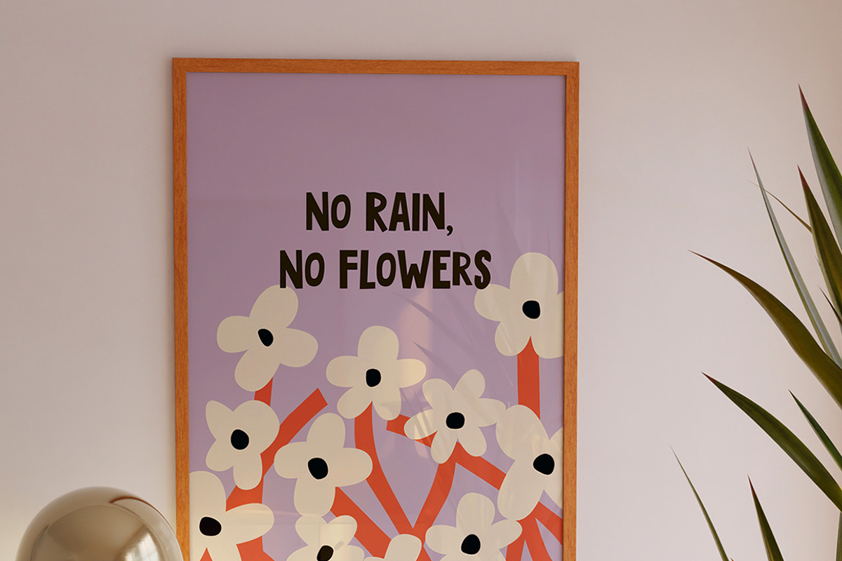 100 Playful Positive Posters, a Wallpaper Graphic by NassyArt