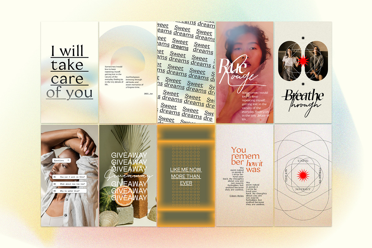 Makeshift Carousel & Quotes Canva PS, a Social Media Template by Sparrow & Snow (Photo 28 of 38)