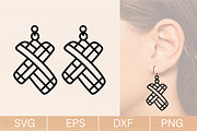 Nurse Earrings Laser Cut SVG Bundle, an Object Graphic by jannatulpakhi (Thumbnail 2 of 4)