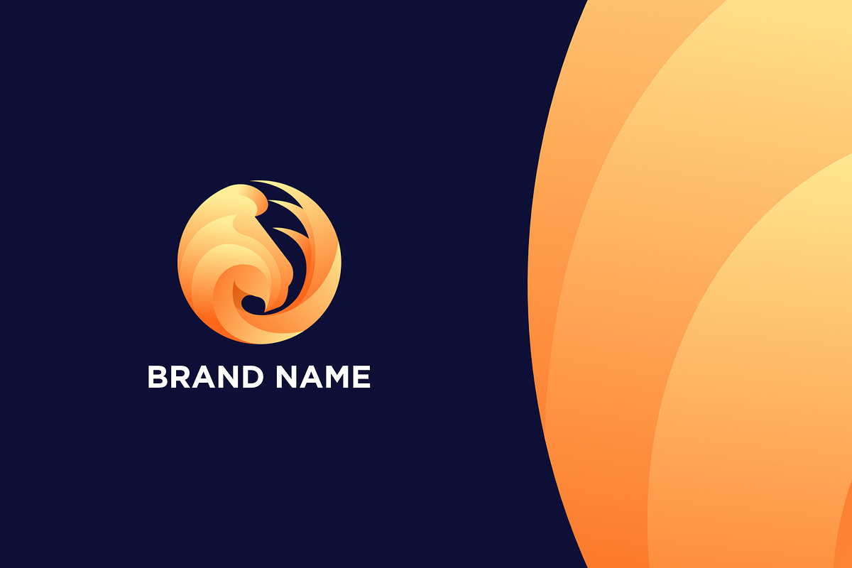 Circle Lion Logo, a Branding & Logo Template by Musafeer Studio (Photo 3 of 3)
